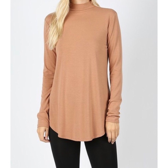 Alex Mock Neck Top - Picture 3 of 4